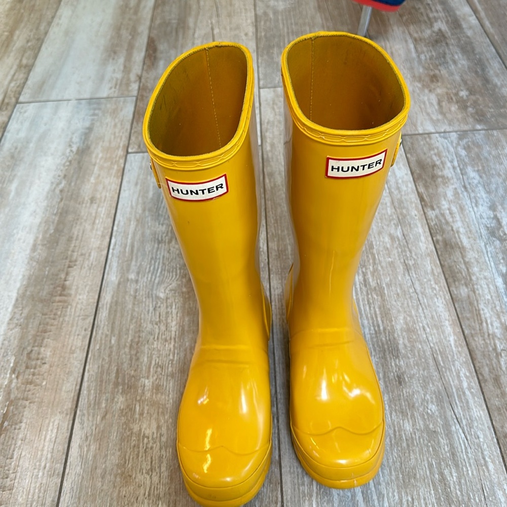 Hunter Boots girls sz 3/4
